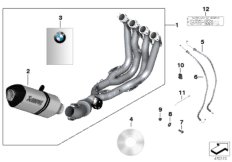 Système d'échappement HP titane