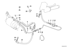 Bromsledning fram ABS I