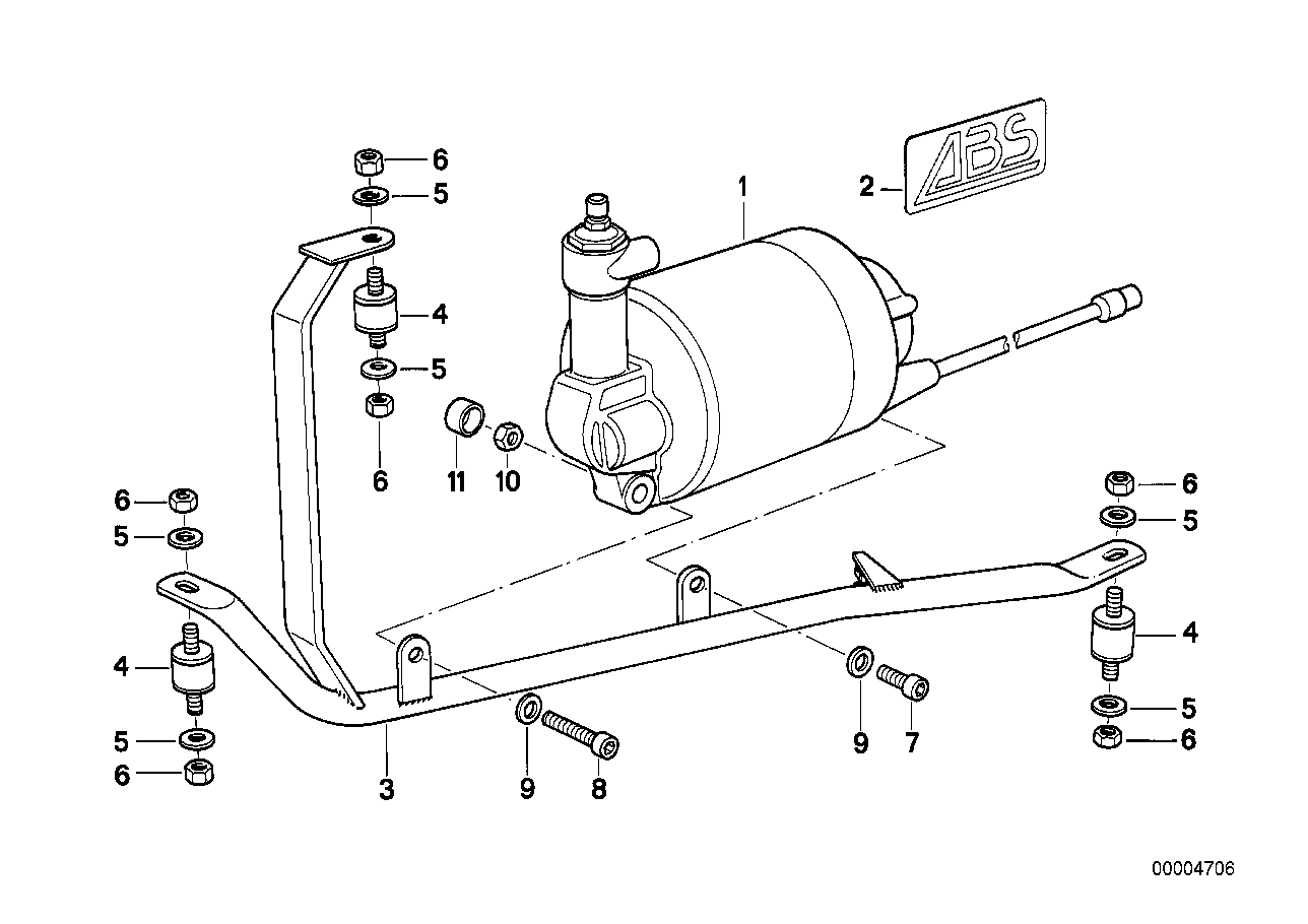 Antiblockiersystem Druckmodulator