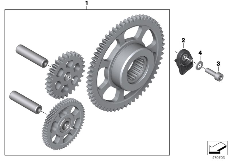 Starter drive