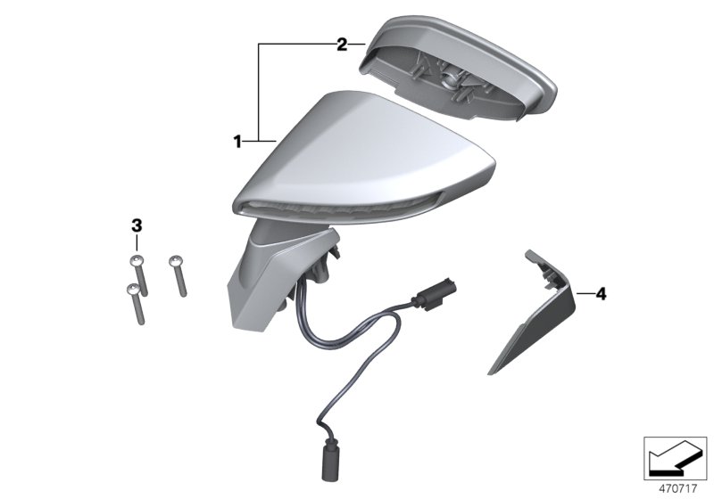 Specchietto Side View Assist