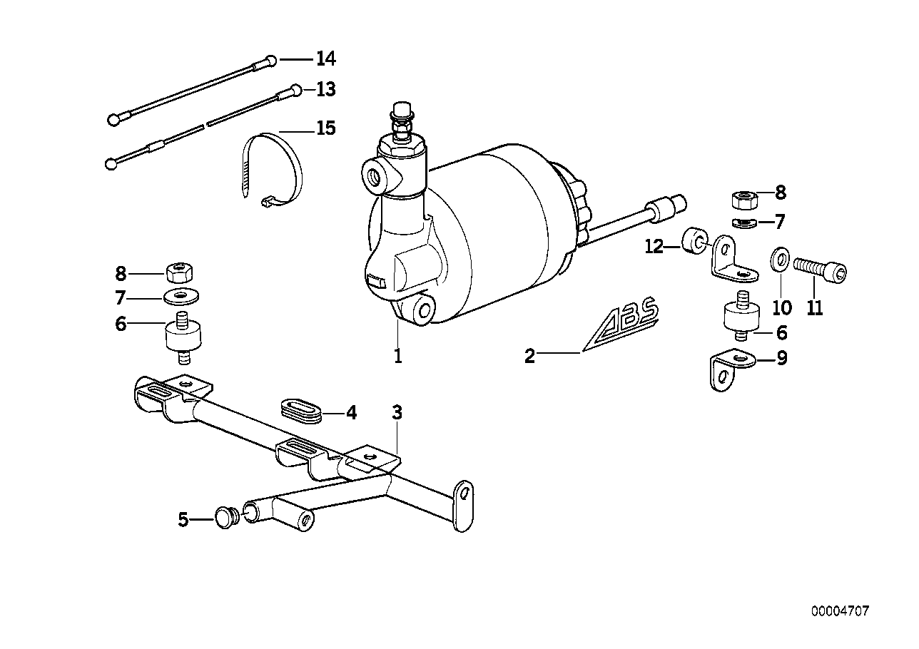 Antiblokkeringssysteem drukmodulator