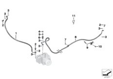 制动管路 后部 ABS