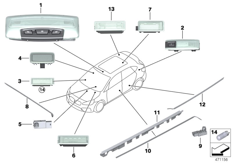 Various lamps