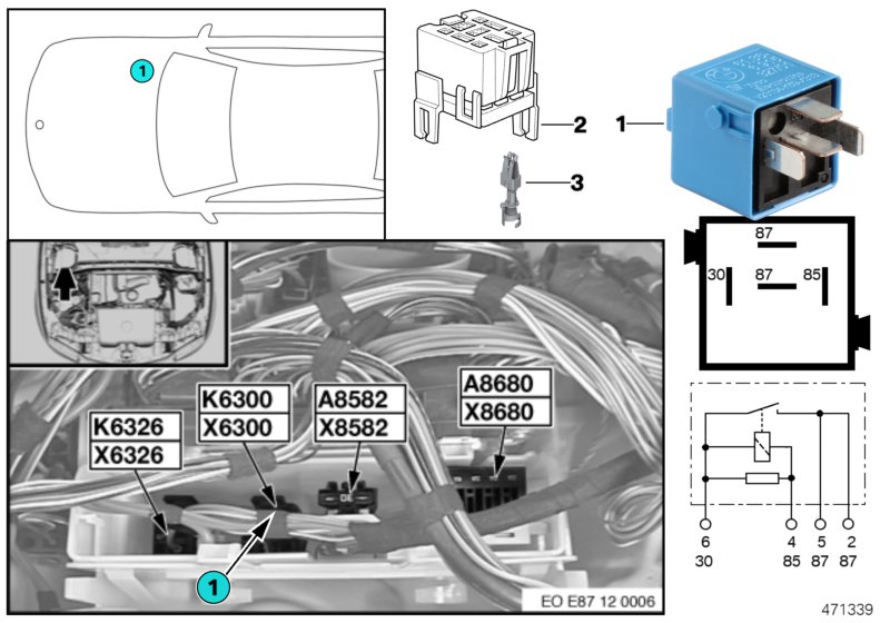 Relay DME K6300