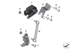 Sensor de altura detrás