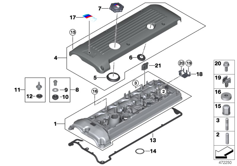 Cylinder head cover