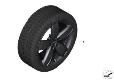 Winter wheel&tyre channel spoke 531