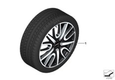 Winter wheel&tyre black thrill spoke 529