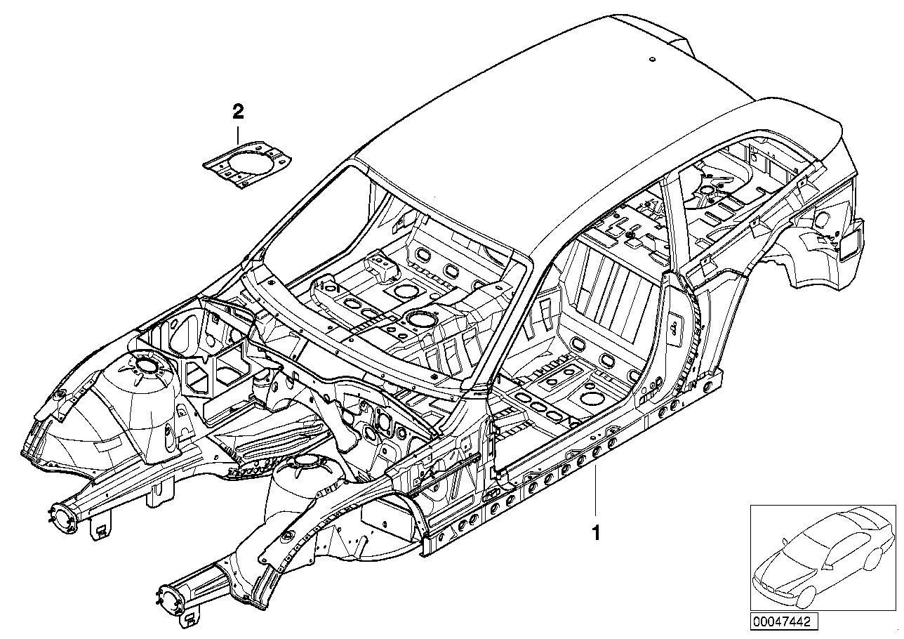 Caisse de carrosserie