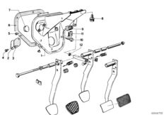 Pedale-soporte