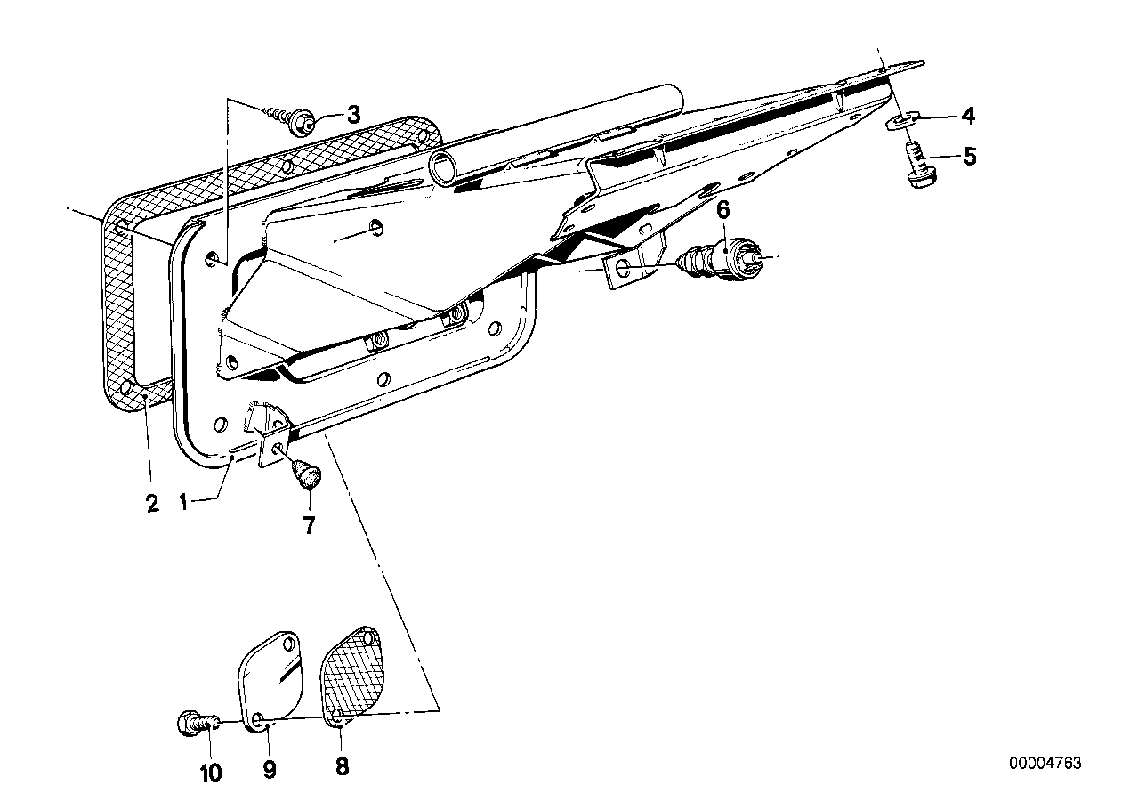 Pedals-supporting bracket