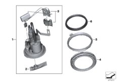 Fuel pump / lever sensor