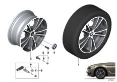 BMW LA wheel V-spoke 631 - 17"