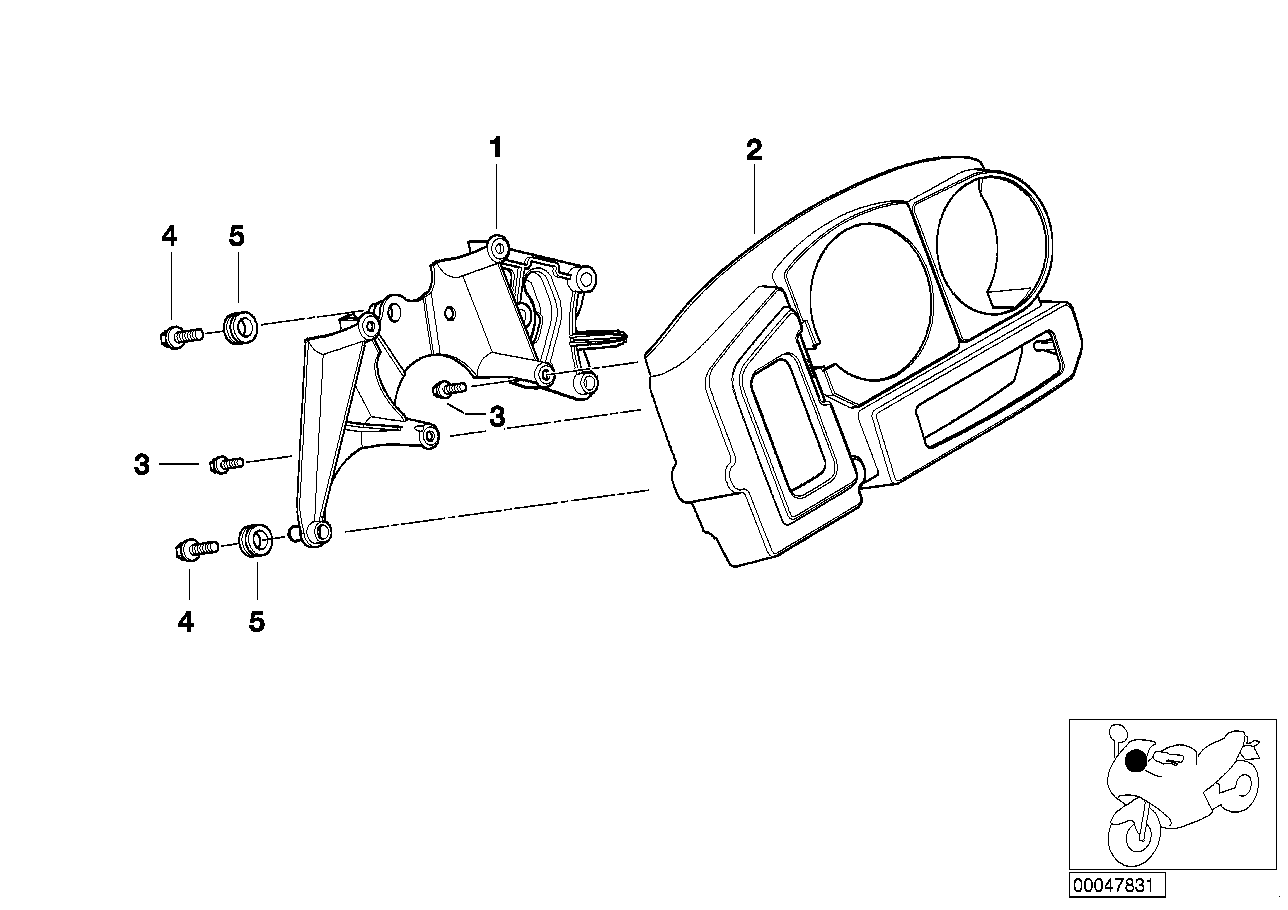 Gösterge taşıyıcı/Montaj parçaları