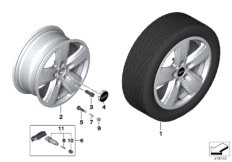 MINI LA wheel revolite spoke 517 - 16"