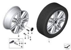 MINI LA wheel Pair Spoke 532 - 18"