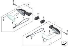 Lampy kierunkowskazów z przodu