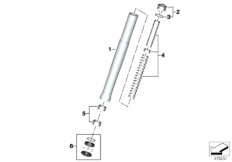 Tube de fourche