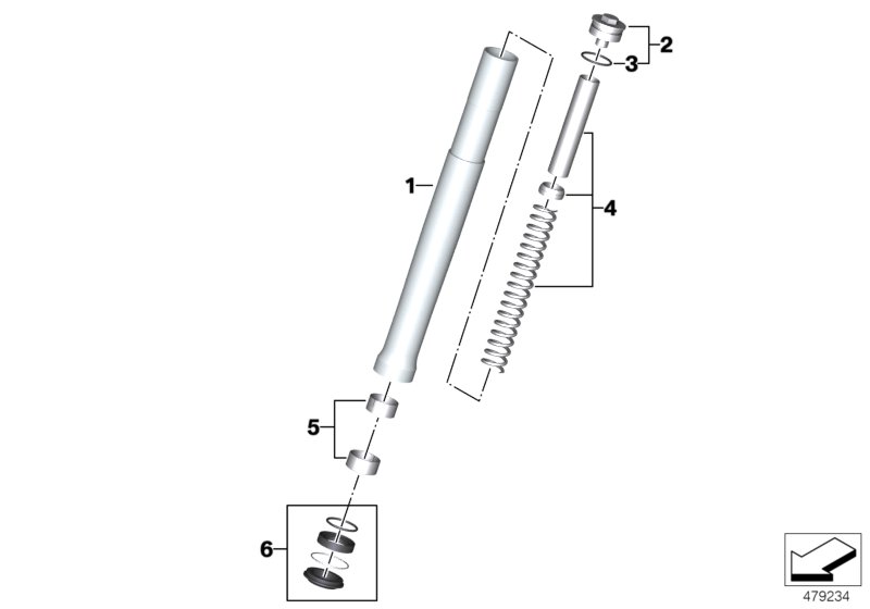 Tubo de suporte