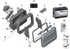 Composants valise Vario