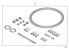 Reserveonderdeelset Machined delen