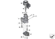 Cerradura contacto/piezas montadas EWS3