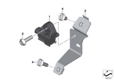 Acceleration sensor emerg.call system