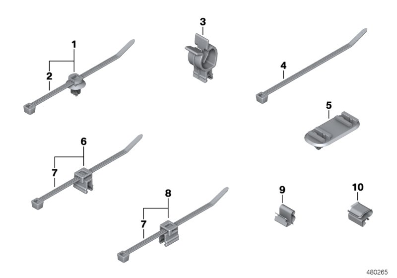 Engine wiring harness bracket