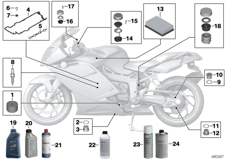 Servicio aceite motor/inspección