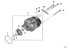 Генератор Bosch 55 А