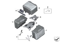 Sistema portabagagli R 1200 GS