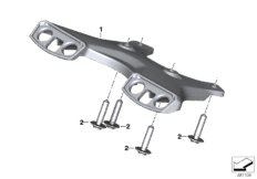 Bracket f instrument cluster