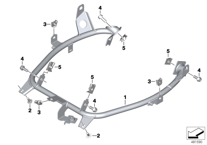 Halter Frontträger