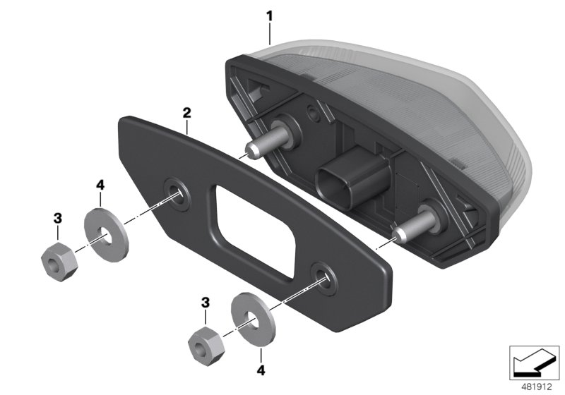 Luz trasera LED