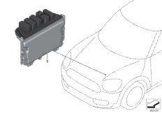 Boîtier électron.de base DME / MEVD17HY