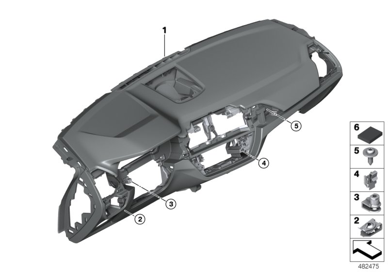 Trim panel dashboard