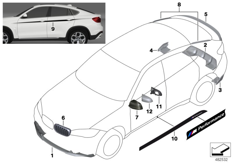 M Performance accessories