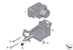 Pressure modulator ABS