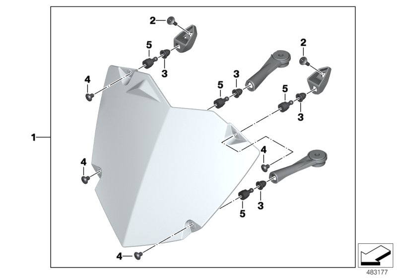 Kit protezione faro