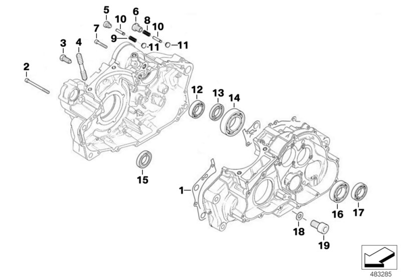 Pièces de bloc-moteur