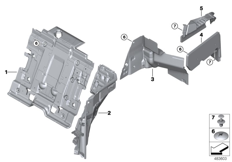 Sound insulating rear