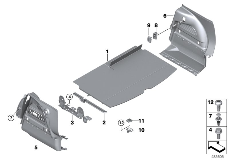 Postmontaggio piano di carico piatto