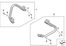 Engine protection bar