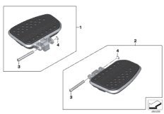 Passenger footboard