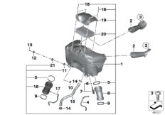 Intake silencer / Filter cartridge