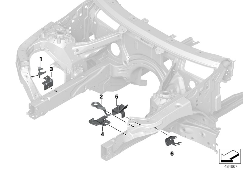 Front body bracket