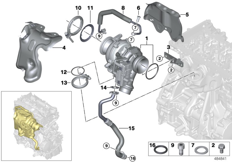 Turbo compresor con lubrificacion