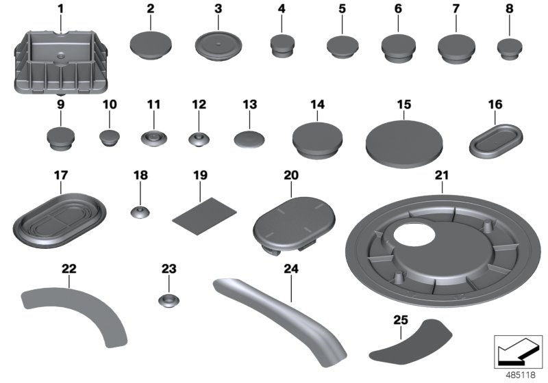 Sealing cap/plug