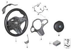 Volante M sport, airbag,multifunzionale
